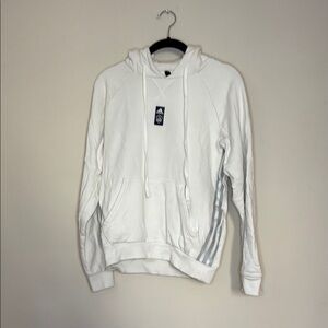 Adidas Men's 2024 LA Galaxy Travel Soccer Hoodie Sweater